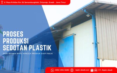 Proses Produksi Sedotan Plastik: Dari Bahan Baku hingga Produk Siap Pakai