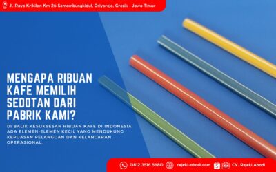 Mengapa Ribuan Kafe Memilih Sedotan dari Pabrik Kami?