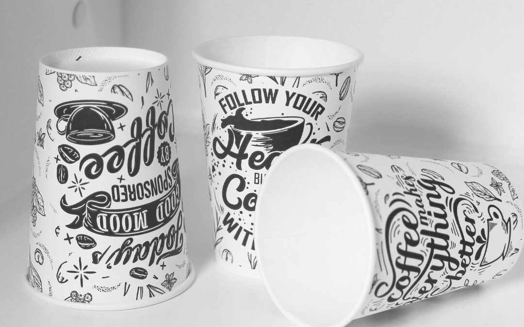 Paper Cup Virgin Motif