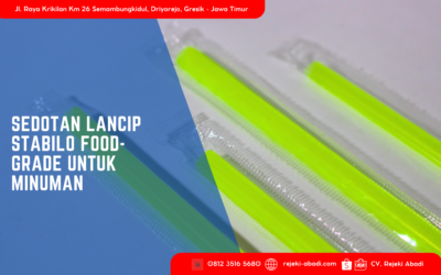 Sedotan Lancip Stabilo: Tajam, Aman, dan Bikin Minumanmu Makin Stand Out