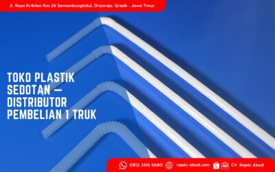 Toko Plastik Sedotan — Distributor Pembelian 1 Truk