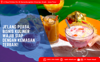 Menjelang Bulan Puasa, Saatnya Warung & Toko Kuliner Siap dengan Kemasan Terbaik