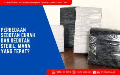 Perbedaan Sedotan Curah dan Sedotan Steril: Mana yang Tepat?