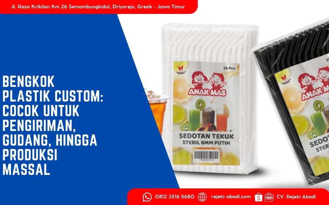 Bengkok Plastik Custom: Cocok untuk Pengiriman, Gudang, hingga Produksi Massal