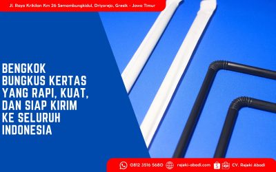 Bengkok Bungkus Kertas yang Rapi, Kuat, dan Siap Kirim ke Seluruh Indonesia